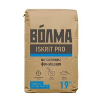 Шпатлёвка полимерная ВОЛМА ISKRIT PRO финишная 19кг