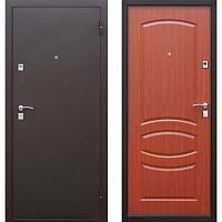Дверь входная металлическая Стройгост 7-2, правая, 860*2050 мм, МДФ итальянский орех