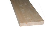 Тетива строительная 50*300*2500 мм, сорт АВ клееная 