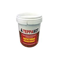 Мастика клеящая Терракот жаростойкая 1,5 кг до +1100