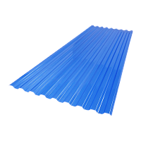 Поликарбонат профилированный 0,8*1260*3000 мм, синий