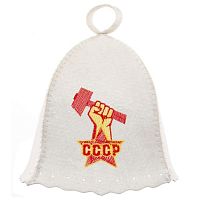 Шапка Банная линия 'СССР' Эко