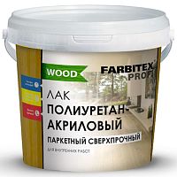 Лак паркетный глянцевый акрилово-полиуретан. 0,9л