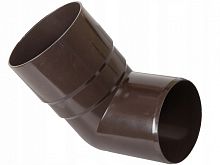 Колено трубы 135°, VERAT (цвет шоколад)
