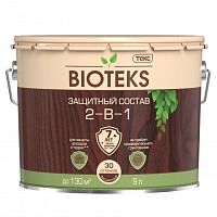 Биотекс декоративный лессирующий состав для защиты древесины, цвет Бесцветный, 9 л