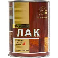 Лак паркетный матовый 0,9 кг бесцветный РАДУГАМАЛЕР