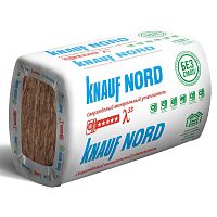 Минеральная вата ТеплоKnauf NORD TS 035 1300х610х50 мм х 16 шт (0,624м3/упак; 12,49 м2/упак) проф.