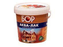 Аква-лак ТМ БОР тонирующий водоразбавляемый, цвет Палисандр, 2,3 кг
