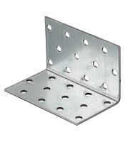 Уголок крепежный оцинкованный 50*50*80*2 мм