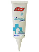 Гель антибактериальный для рук  Dr/Klaus, туба, 75 мл