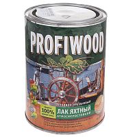 Лак яхтный EMPILS PROFIWOOD атмосферостойкий акрил.-урет 0,7л