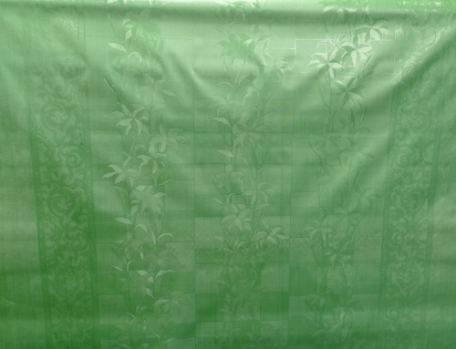 Клеенка Версаль на тканой основе 1,37*20 м (зеленая)