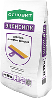 Шпатлевка полимерная ОСНОВИТ ЭКОНСИЛК PP38 W финишная 5 кг 