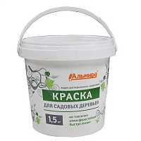 Краска для садовых деревьев АЛЬМИРА  1,5кг