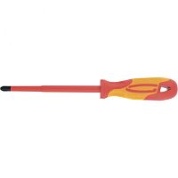 Отвертка диэлектрическая Gross SL6,5*150 мм, CrMo, до 1000B