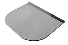 Притопочный лист 600*400 мм,  нержавеющая сталь 0,5 мм