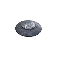 Конус-люк Ø1070/575 мм, черный полимерно-песчаный, (до 3 т)