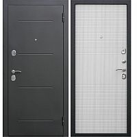 Дверь металлическая ГАРДА Муар 960*2050*65 мм, правая, белый ясень, мдф/металл 