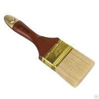 Кисть плоская Профи № 2,5, 63 мм, натуральная щетина