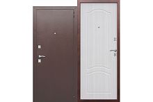 Дверь входная металлическая Dominanta, левая, 960*2050*65 мм, МДФ дуб