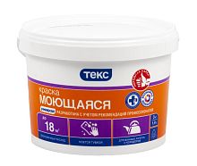 Краска моющаяся Универсал База А 3кг ТЕКС