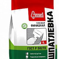 Шпатлевка финишная гипсовая Старатели, 5 кг.