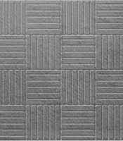 Тротуарная плитка паркет-шахматы, серый 300*300*30 мм (0.09м2)