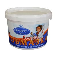 Обмазка для печей и каминов Емеля, ведро 1,5 кг