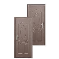 Дверь входная металлическая Е-40М, левая 860*2050 мм, металл/металл