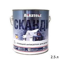 Антисептик кроющий для дерева Акватекс сканди Альпийское утро  2,5л 