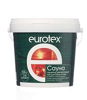 Лак EUROTEX -САУНА 0,9 кг (с воском)