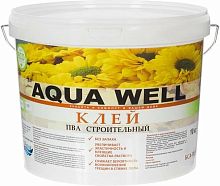 Клей ПВА строительный Aqua Well 10кг