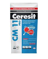 Клей плиточный Ceresit CM-11 Pro, водо-морозостойкий, 25 кг