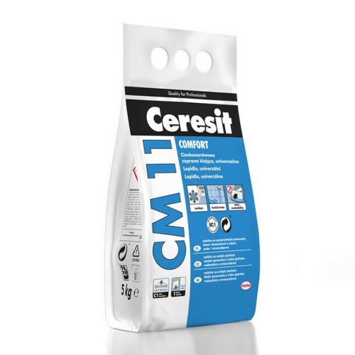 Клей плиточный Ceresit CM-11 Pro, водо-морозостойкий, 5 кг