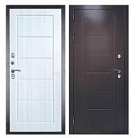 Дверь входная металлическая Дверной континент Термаль венге, правая, 960*2050 мм, металл/МДФ с термо